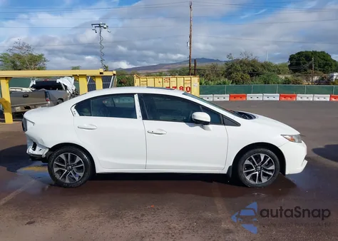 2014 Honda Civic Ex from USA, damaged, VIN 19XFB2F80EE065698